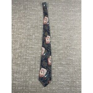 PHILIPPE DE VILLIERE Silk tie Made in Italy Men’s Neck 3 3/4” W 59” L